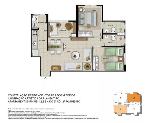 CONSTELAÇÃO RESIDENCE - Haus Imobi