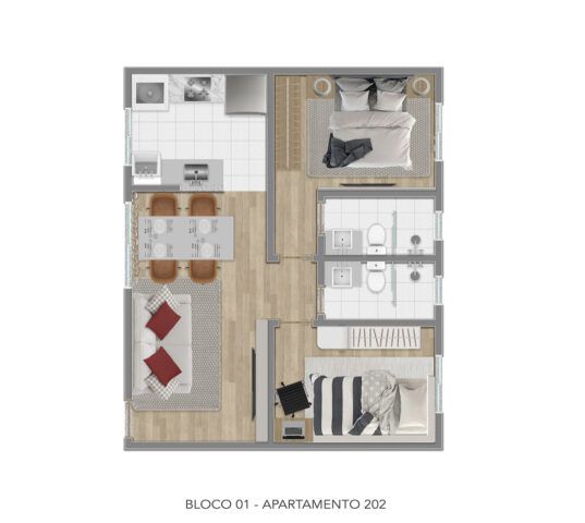 RESIDENCIAL JARDINS PAMPULHA - Haus Imobi