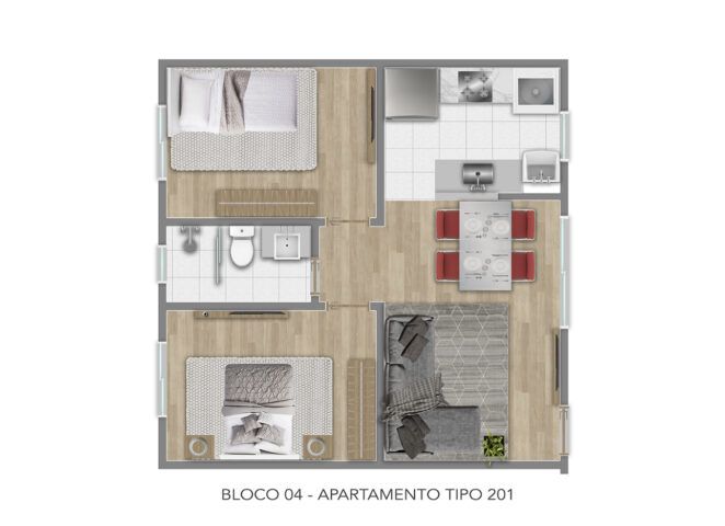 RESIDENCIAL JARDINS PAMPULHA - Haus Imobi