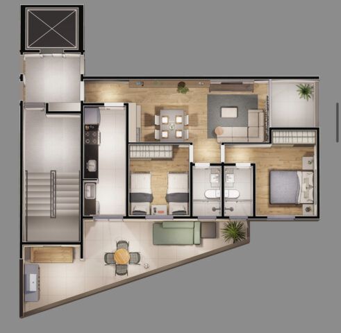 RESIDENCIAL JOSÉ LOPES - Haus Imobi