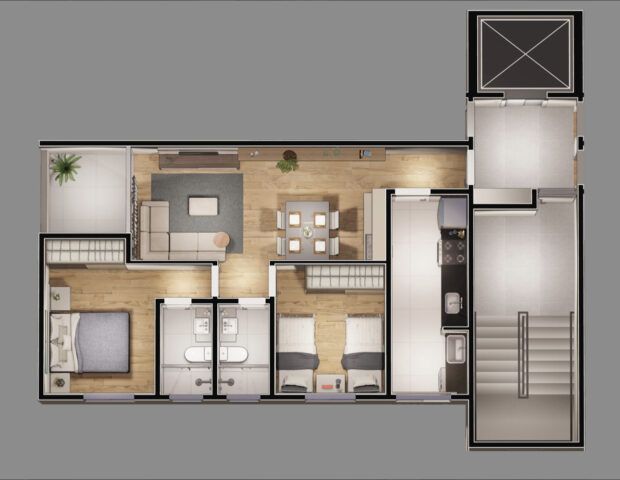 RESIDENCIAL JOSÉ LOPES - Haus Imobi