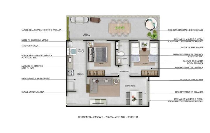 RESIDENCIAL CASCAIS - Haus Imobi