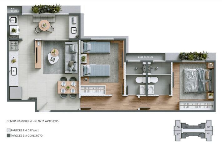 SENSIA PAMPULHA - Haus Imobi