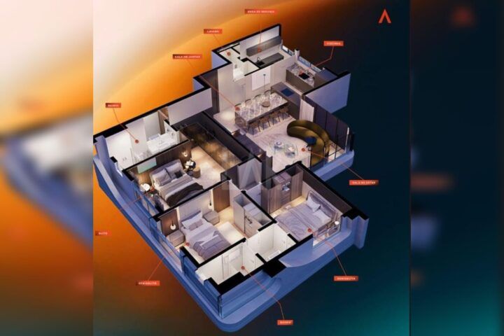 PRÉ - LANÇAMENTO  ATMOSFERA MODERN RESIDENCE - Haus Imobi